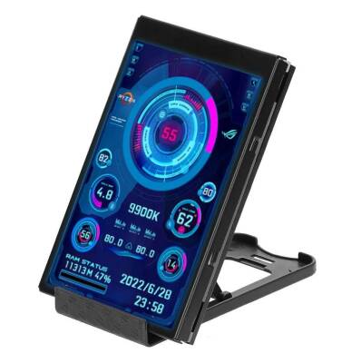 3.5 inç USB LCD Ekran - CPU GPU RAM HDD Monitörü - 1