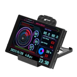 3.5 inç USB LCD Ekran - CPU GPU RAM HDD Monitörü - 2