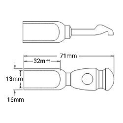 350A Anderson Soket Terminali - 2