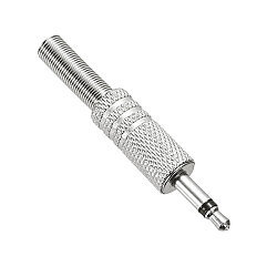 3.5mm Mono Metal Jack - Male