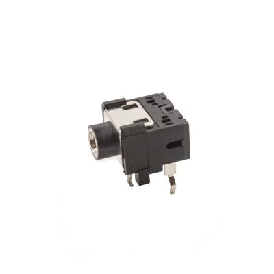 3.5mm Stereo Jack Dişi - Siyah - 1