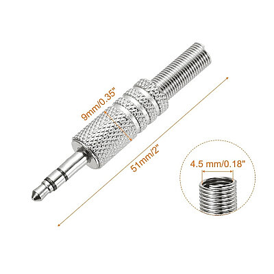 3.5mm Stereo Metal Jak - Erkek - 2
