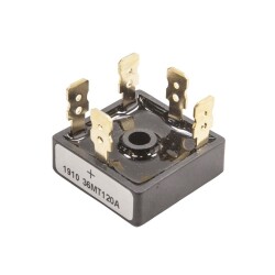 36MT120 36A 1200V Three Phase Bridge Diode 3 Phase - Gold Pin