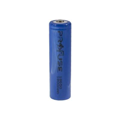 3.7V 1800mAh 18650 Li-ion Rechargeable Battery - With Head - 2