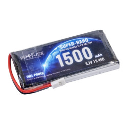 3,7V 1S 1500mAh 45C Lipo Batarya