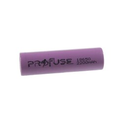 3.7V 2200mAh 18650 Li-ion Rechargeable Battery - Headless
