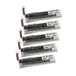 3,8V 550mAh 80/160C Lipo Batarya Seti 5'li - Drone Lipo Pili