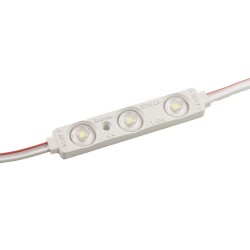 3'lü Mercekli Modül Led - Beyaz 12V 1W