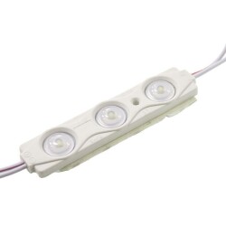 3'lü Mercekli Modül Led - Beyaz 12V 1.5W - 1