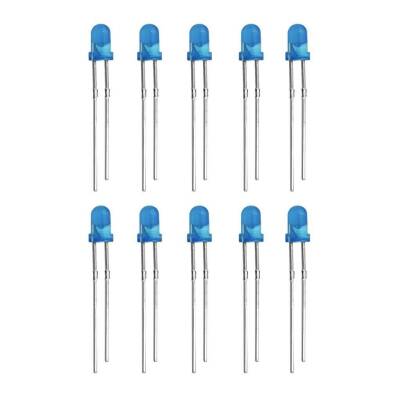 3mm Mavi Led Paketi - 10 Adet - 1