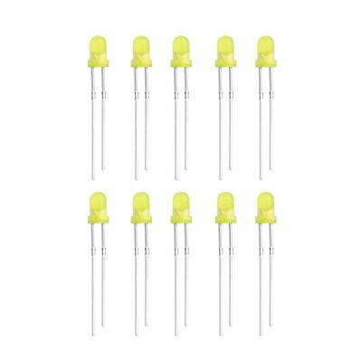 3mm Yellow Led Package - 10 Pieces - 1