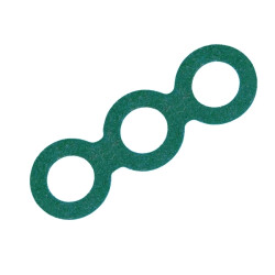 3S 18650 Battery Insulation Seal Green Hole - 10 Pieces