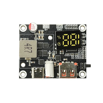 3S 65W Type-C 18650 Li-ion & Lipo Pil Çift Yönlü Şarj Devresi - 2