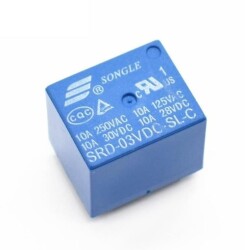 3V 10A Röle 5-Pin