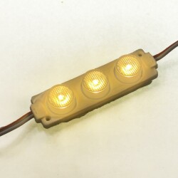 3W Mercekli Modül 3'lü Led - Gün Işığı 12V - 2