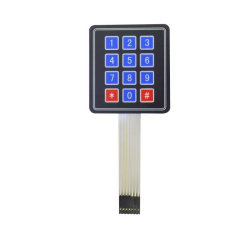 3X4 Membrane Keypad