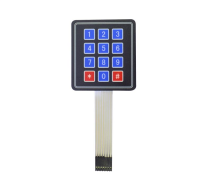 3X4 Membrane Keypad - 1
