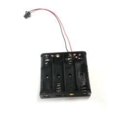 4 AA Battery Holders with JST-SM Connector Output
