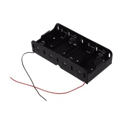 4 Battery Slots for D Type Battery