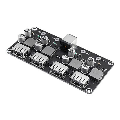 4-Channel QC3.0 QC2.0 6-32V Fast Charging Module - 1