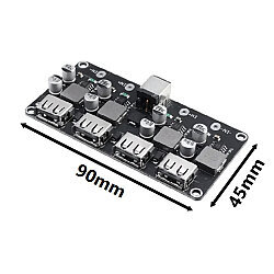 4-Channel QC3.0 QC2.0 6-32V Fast Charging Module - 3