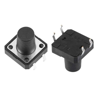 4 Pin 12X12X7mm Tactile Push Button - 1