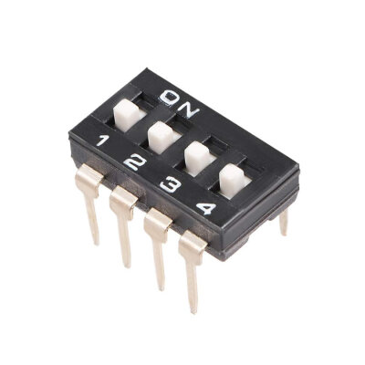 4-Pin Entegre Tip Dip Switch - 1