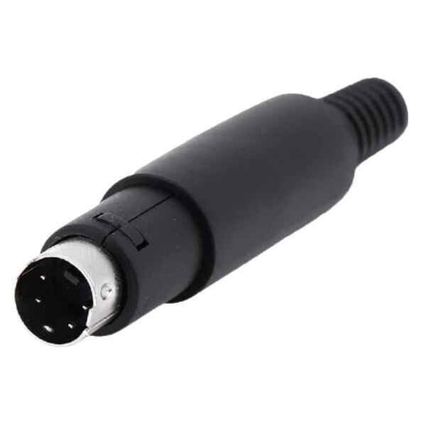 4 Pin Erkek Mini DIN Konnektör