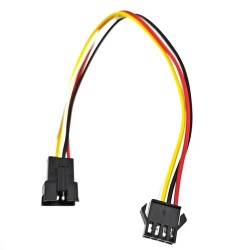 4-Pin SM 2.54mm Dişi - Erkek Uzatma Kablosu - 20cm