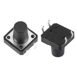 12x12x10.5mm 4 Pinli Push Buton - Tact Switch
