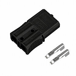 40A 600V Anderson Power Akü Soketi - Siyah - 1