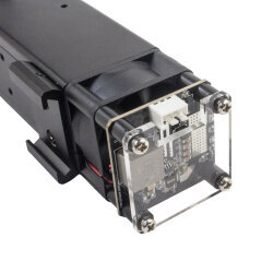 40W 450nm CNC Burning Laser - AP-10 with 12L/min Air Pump - 4