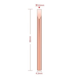 40W D Tip Havya Ucu - Bakır - 2