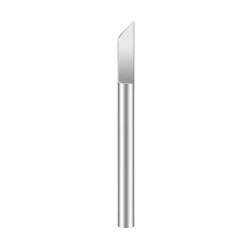 40W K Type Soldering Iron Tip - Silver