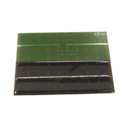 4.5V 250mA Solar Panel - Güneş Pili 136x55mm - 3