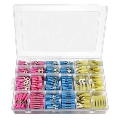 480 Pieces 24 Types Insulated Cable End Set