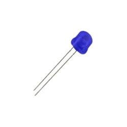 4.8mm Blue Mushroom LED Package - 10 Pcs