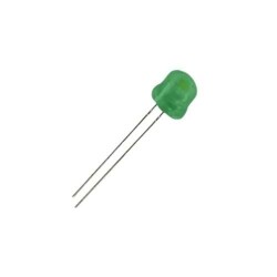 4.8mm Green Mushroom LED Package - 10 Pcs