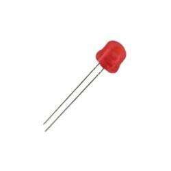 4.8mm Red Mushroom LED Package - 10 Pcs