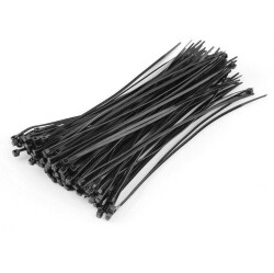 4.8mmx450mm Cable Tie Black - 100 Pieces