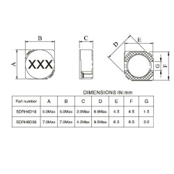 4D18 6.8UH SMD Coil - 2