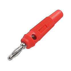4mm 32A Erkek Banana Konnektör - Kırmızı