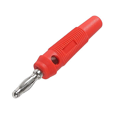 4mm 32A Erkek Banana Konnektör - Kırmızı - 1