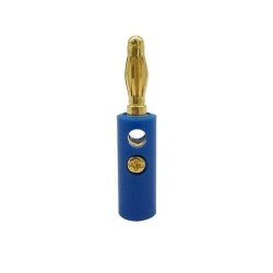 4mm Blue Male Banana Connector