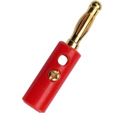 4mm Red Male Born Jack - Banana Connector