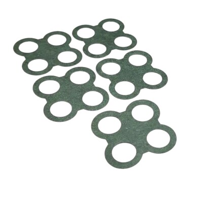 4S 18650 Pil Yalıtım İzolasyon Contası Yeşil Delikli - 10 Adet - 1