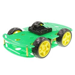 4WD Green Chassis Wheel Car Kit