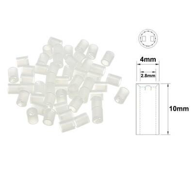 4x10mm Led Distance (Standoff) - White - 1