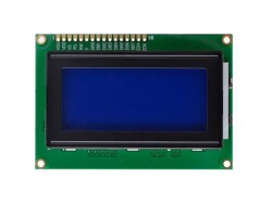 4X16 LCD Screen Blue