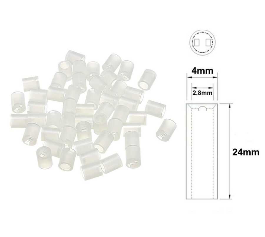 4x24mm Led Distans (Standoff) - Beyaz